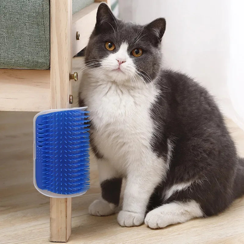 Brosse de Coin & Massager pour Chats