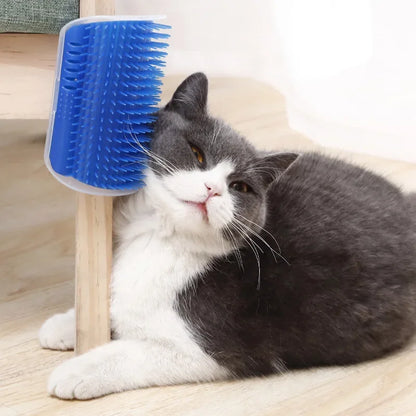 Brosse de Coin & Massager pour Chats