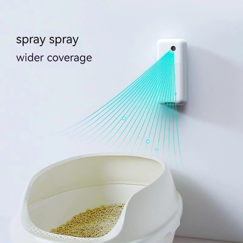 PETKIT PURA MAX bac à litière pour chat accessoires Original intelligent K3 éliminateur d'odeurs de pulvérisation N50 contrôle des odeurs de toilette pour chat nettoyage de l'air