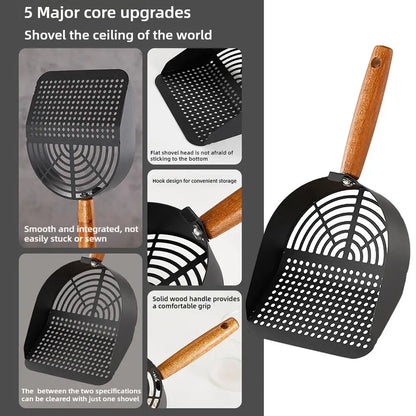 Pelle à Litière en Acier Inoxydable pour Chat