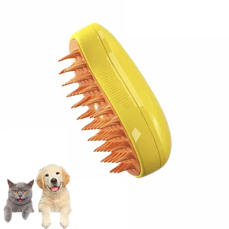 Brosse vapeur 3-en-1 pour chats