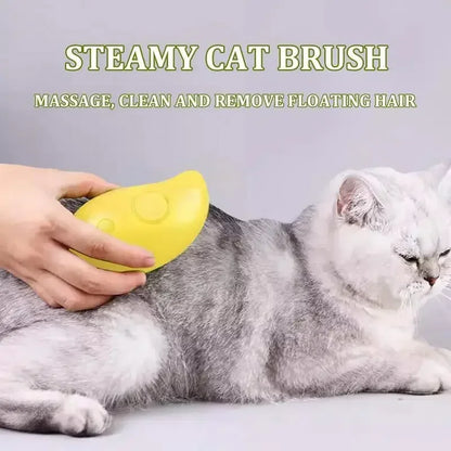 Brosse vapeur 3-en-1 pour chats