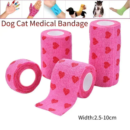 Bandage élastique auto-adhésif pour animaux
